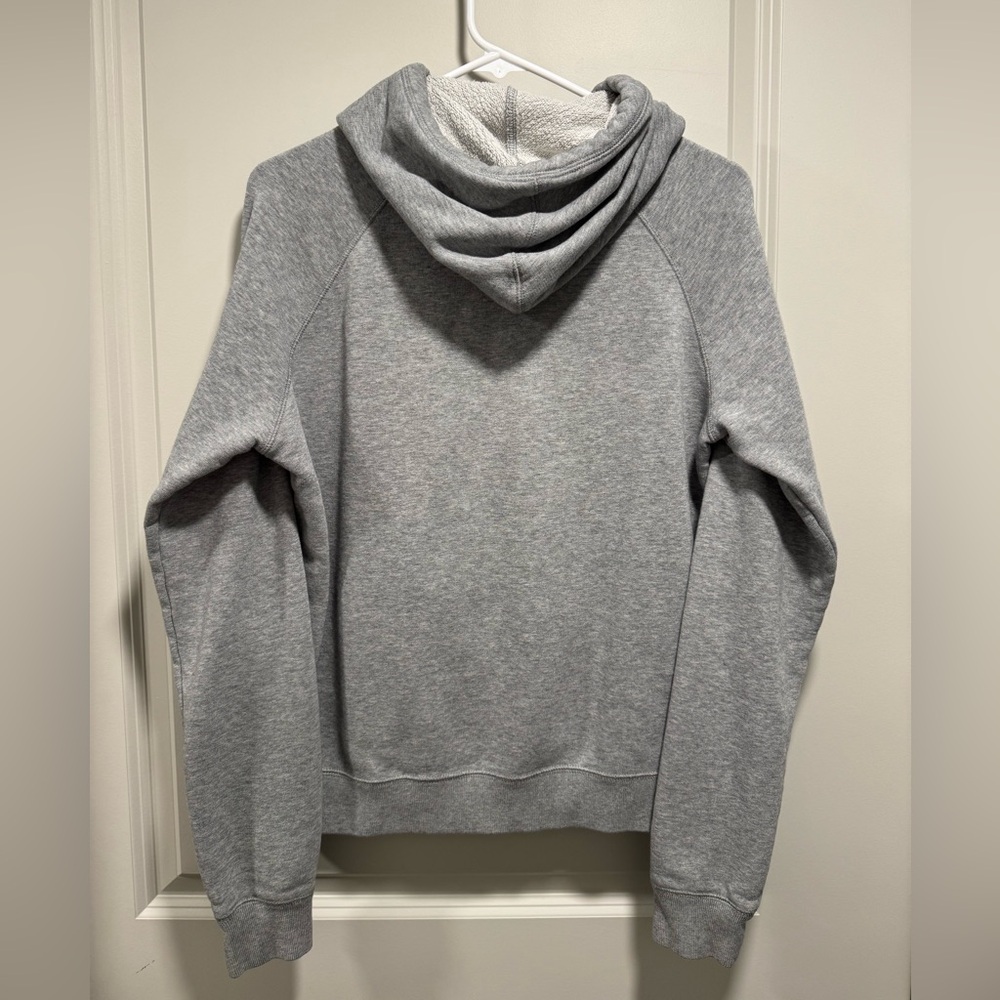 Nike Women's Heather Gray Cowl Neck Hoodie - Picture 3 of 6